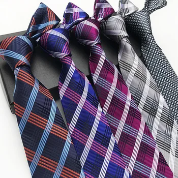 67 Boja Luksuzni 8 cm Večernja haljina Kravate za muškarce Svilenih kravata u kavez Poslovne kravata za vrat Odijelo, Kravata Vjenčanja college Kravate za muškarce poklon  10