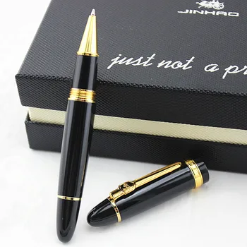 Jinhao 159 Kemijska olovka od teških metala visokokvalitetna luksuzna olovka od zlatne/srebrne 0,7 mm savjet Školskog pribora canetas de luxo  10