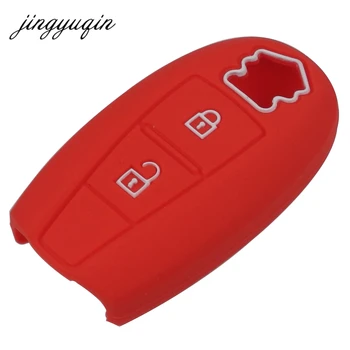 Silikonska kapa jingyuqin Torbica za pametne ključeve za Suzuki Swift Kizashi SX4 S-Cross Auto Privjesak za ključeve Kit Zaštita Držača kože  10