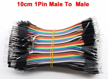 40 kom./lot 10 cm 2,54 mm 1-polni priključni kabel od čovjeka do čovjeka kabel Dupont  10