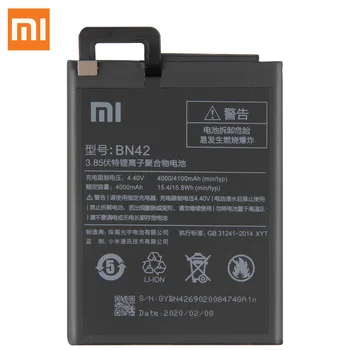 Originalni Xiaomi BN42 Zamjenske Baterije za Xiaomi Redmi 4 Redmi4 4000 mah Bateriju Velikog Kapaciteta Besplatni Alati  10