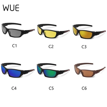 WUE Modni polarizirane sunčane naočale Za muškarce Luksuzne Marke Dizajner Berba Sunčane naočale za vožnju Muške naočale Sjena UV400  10