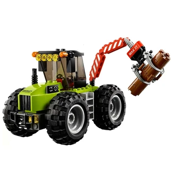 10870 194 kom. Gradska serija Model šumskog Traktora Građevinski Blokovi i Cigle Kompatibilne 60181 Igračke za djecu Pokloni  10