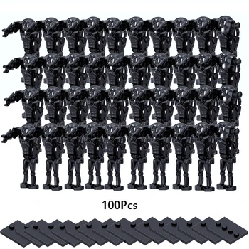 Veleprodaja 100 kom./lot Borbenih Droida Vojnika K2-SO Figurice Gradbeni Blok Cigle Model Zgrade Skup kompleta Cigle DIY Dječje Igračke  10