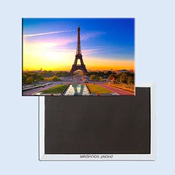 Magneti za hladnjak za putovanja 78*54 mm,Turističke magnete za hladnjak u Parizu 5600 francuski poznata turistička atrakcija,predmeti, nakit za pamćenje  10