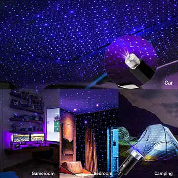 Krov automobila LED Star noćno svjetlo Projektora Atmosfera Galaxy Lampa ZA Mazda 3 6 Spojleri CX-5 CX7 CX3 CX5 626 M3 M5 MX5 RX8 Atenza  10