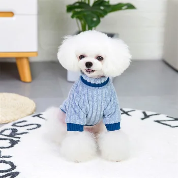 Nova zimska odjeća za pse Kombinezon Dres Odjeća za kućne ljubimce Štene Mačka Kaput s visokim ovratnikom Džemper za pse Pribor za odjeću  10