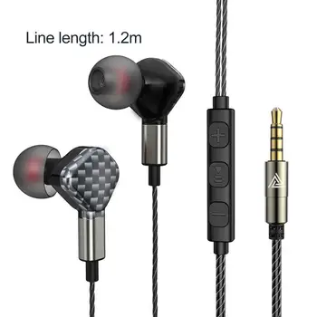 Slušalice od цинкового legure HiFi Slušalice Metalne Slušalice QKZ SK2 Stereo Slušalice buke s Mikrofonom 3,5 mm  10