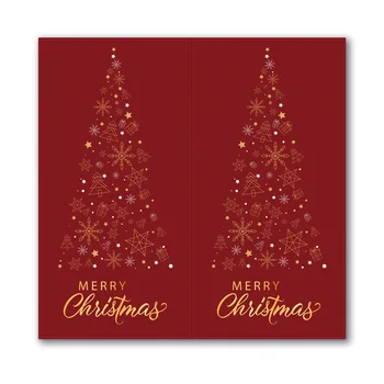 50 kom. Crvena Zelena čestit Božić Djed Mraz Naljepnice na božićno Drvce Naljepnice za Poklon Ukrasne Ambalaže Poklon Kutija Small Business  10