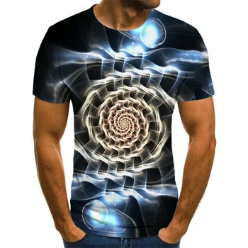 2020 novi trodimenzionalni grafički t-shirt muški svakodnevne vrhovima zabavna 3D muška majica ljetna majica okruglog izreza plus veličina vanjska odjeća  10