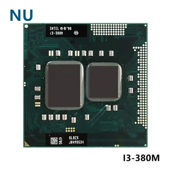 Intel Core i3-380M i3 380M SLBZX 2,5 Ghz Dual-core Четырехпоточный procesor 3 W 35 W Priključak G1 / rPGA988A  10