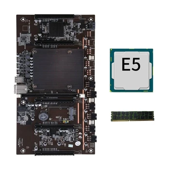 Matična ploča za майнинга BTC X79 H61 LGA 2011 Podržava DDR3 grafičku karticu 3060 3080 procesor E5 2620+memorija RECC 4G DDR3  10